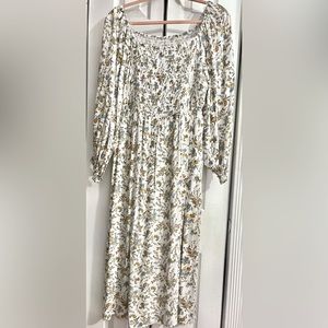 Bohemian Style Long Floral Dress